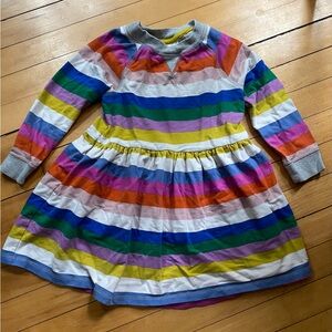 Mini Boden long sleeve dress sz 4-5